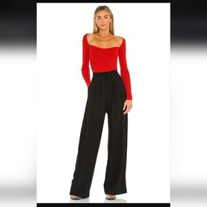 Revolve Superdown Naomi Sweetheart Bodysuit Size XS